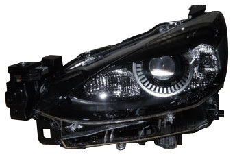 HEAD LAMP RHD W/ DRL LED LH
